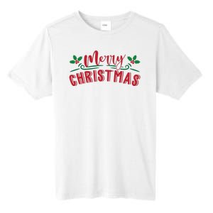 Merry Christmas Holiday Gift Tall Fusion ChromaSoft Performance T-Shirt