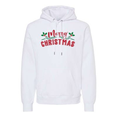 Merry Christmas Holiday Gift Premium Hoodie