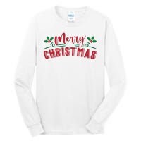 Merry Christmas Holiday Gift Tall Long Sleeve T-Shirt