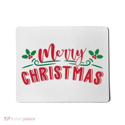 Merry Christmas Holiday Gift Mousepad