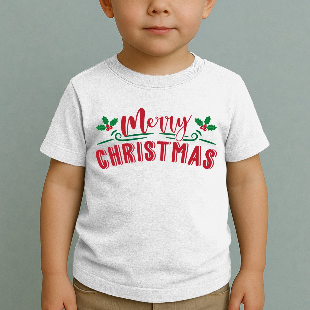 Merry Christmas Holiday Gift Toddler T-Shirt