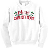 Merry Christmas Holiday Gift Kids Sweatshirt