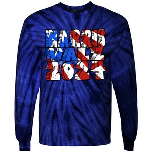 Michael Chabon Harris Walz 2024 Tie-Dye Long Sleeve Shirt