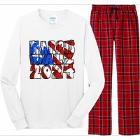 Michael Chabon Harris Walz 2024 Long Sleeve Pajama Set