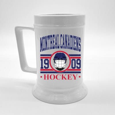 Montreal Canadiens Hockey Team Supporter Beer Stein