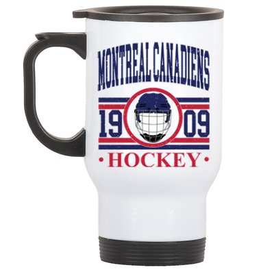 Montreal Canadiens Hockey Team Supporter Stainless Steel Travel Mug