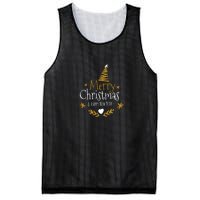 Merry Christmas Happy Holiday Happy New Year Xmas Tree Mesh Reversible Basketball Jersey Tank