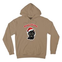 Meowy Christmas Holiday Cat Kitten Kitty Hoodie