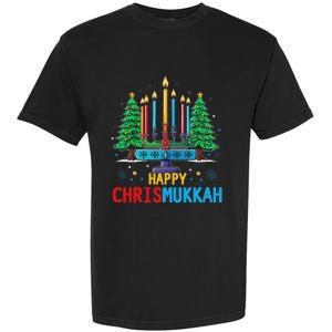 Merry Chrismukkah Happy Christmas Hanukkah Garment-Dyed Heavyweight T-Shirt