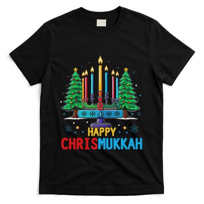 Merry Chrismukkah Happy Christmas Hanukkah T-Shirt