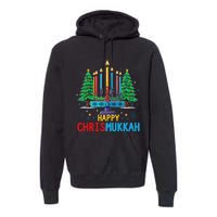 Merry Chrismukkah Happy Christmas Hanukkah Premium Hoodie