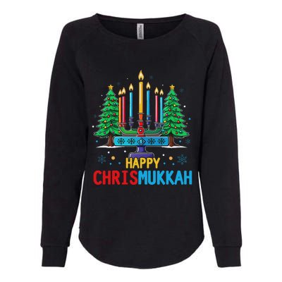 Merry Chrismukkah Happy Christmas Hanukkah Womens California Wash Sweatshirt