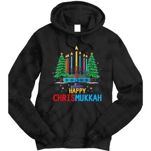 Merry Chrismukkah Happy Christmas Hanukkah Tie Dye Hoodie