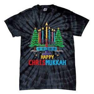 Merry Chrismukkah Happy Christmas Hanukkah Tie-Dye T-Shirt