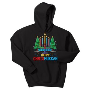 Merry Chrismukkah Happy Christmas Hanukkah Kids Hoodie