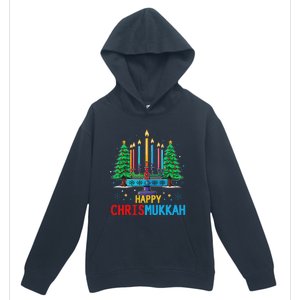 Merry Chrismukkah Happy Christmas Hanukkah Urban Pullover Hoodie