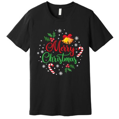 Merry Christmas Happy Family Xmas Gift Idea Premium T-Shirt