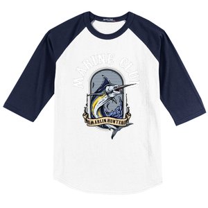 Marlin Club Hunter Baseball Sleeve Shirt