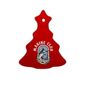 Marlin Club Hunter Ceramic Tree Ornament