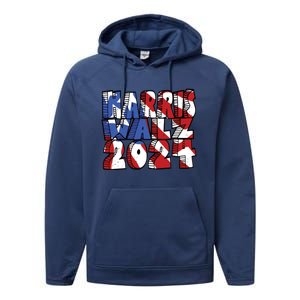 Michael Chabon Harris Walz 2024 Performance Fleece Hoodie