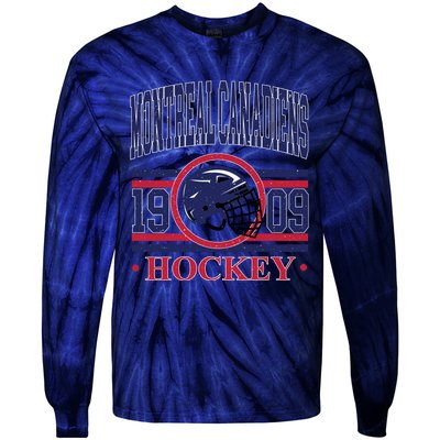 Montreal Canadiens Hockey Team Supporter Tie-Dye Long Sleeve Shirt