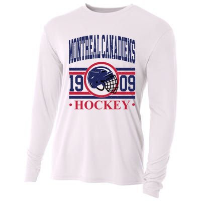 Montreal Canadiens Hockey Team Supporter Cooling Performance Long Sleeve Crew