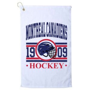 Montreal Canadiens Hockey Team Supporter Platinum Collection Golf Towel