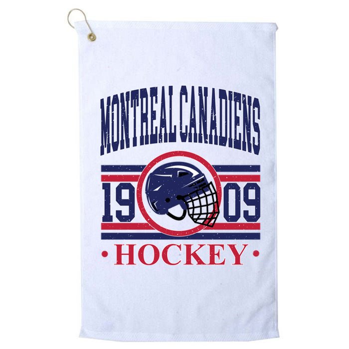 Montreal Canadiens Hockey Team Supporter Platinum Collection Golf Towel