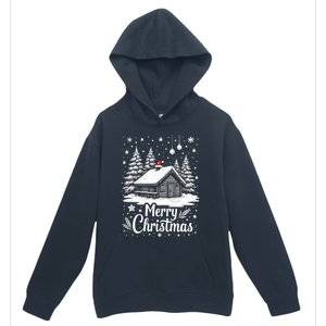 Merry Christmas House Gift Cute Matching Family Xmas Urban Pullover Hoodie