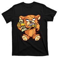 Money Calling Hip Hop Teddy Bear Gangster Rap Drip Swag Dope T-Shirt