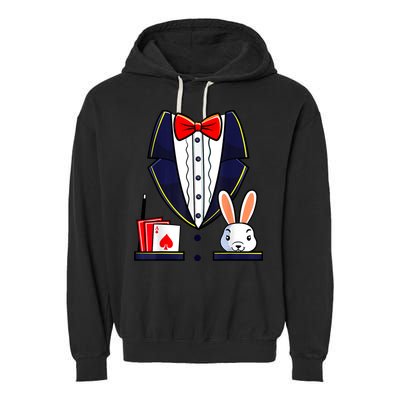 Magician Costume Halloween Magic Show Women Garment-Dyed Fleece Hoodie