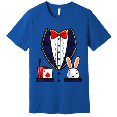 Magician Costume Halloween Magic Show Women Premium T-Shirt