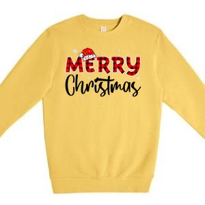 Merry Christmas Holiday Santa Festive Premium Crewneck Sweatshirt