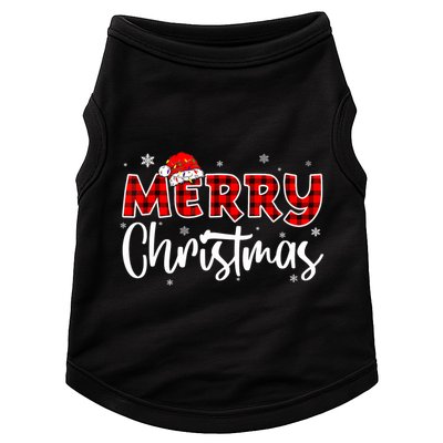 Merry Christmas Holiday Santa Festive Doggie Tank