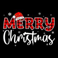 Merry Christmas Holiday Santa Festive Bucket Hat