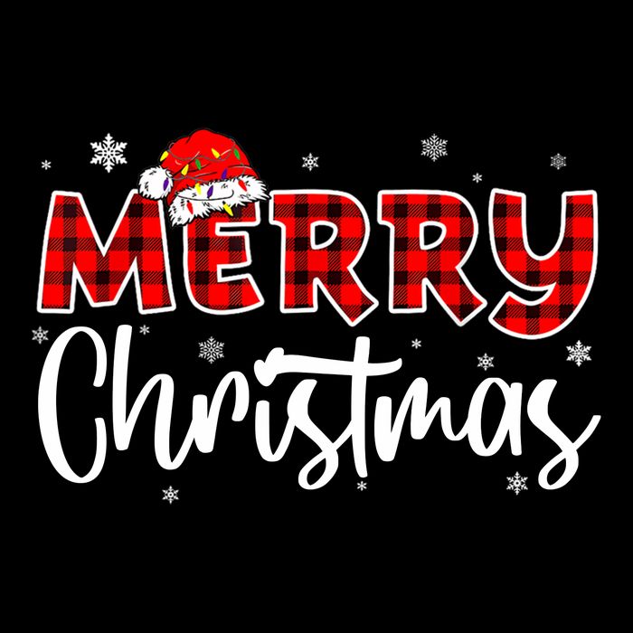 Merry Christmas Holiday Santa Festive Bucket Hat