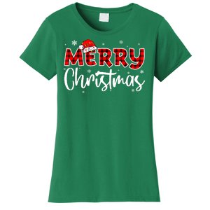 Merry Christmas Holiday Santa Festive Women's T-Shirt