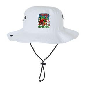 Merry Christmas Happy Camper Funny Camping Life Family Xmas Gift Legacy Cool Fit Booney Bucket Hat