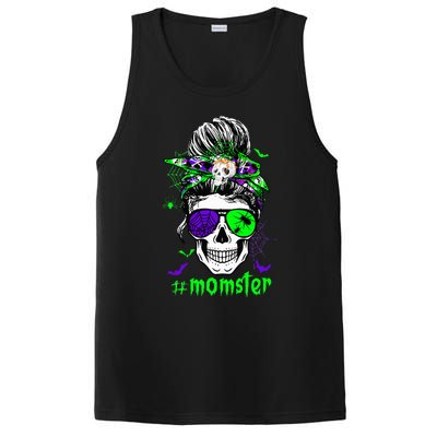 Momster Costume Halloween Skull Mom PosiCharge Competitor Tank