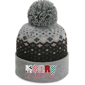 Merry Christmas Holiday Winter Vibes Christmas Gift The Baniff Cuffed Pom Beanie