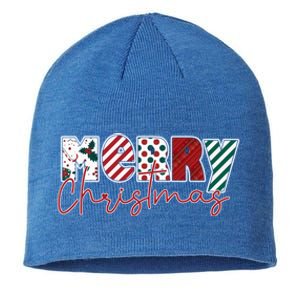 Merry Christmas Holiday Winter Vibes Christmas Gift Sustainable Beanie