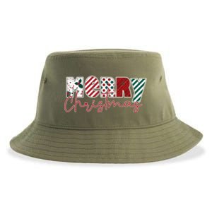 Merry Christmas Holiday Winter Vibes Christmas Gift Sustainable Bucket Hat