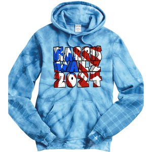 Michael Chabon Harris Walz 2024 Tie Dye Hoodie