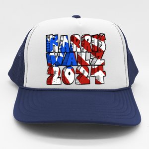 Michael Chabon Harris Walz 2024 Trucker Hat