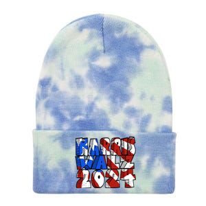 Michael Chabon Harris Walz 2024 Tie Dye 12in Knit Beanie