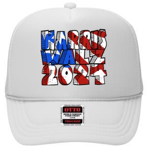 Michael Chabon Harris Walz 2024 High Crown Mesh Back Trucker Hat