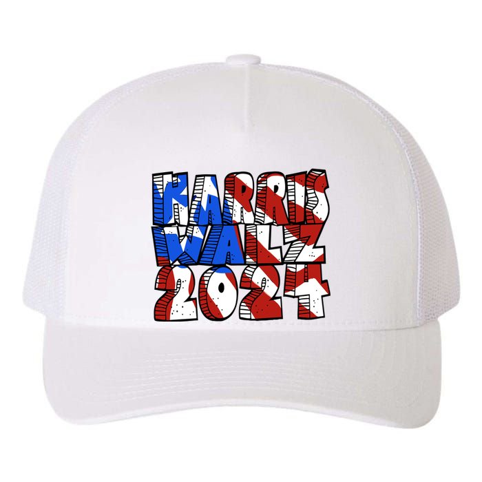 Michael Chabon Harris Walz 2024 Yupoong Adult 5-Panel Trucker Hat