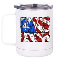 Michael Chabon Harris Walz 2024 12 oz Stainless Steel Tumbler Cup