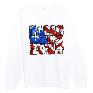 Michael Chabon Harris Walz 2024 Premium Crewneck Sweatshirt