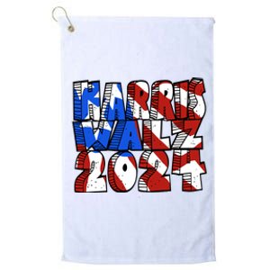 Michael Chabon Harris Walz 2024 Platinum Collection Golf Towel